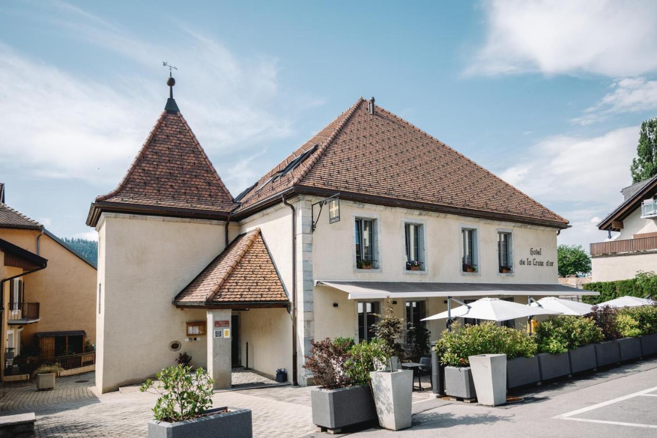 Hotel-Restaurant La Croix D'Or Ballaigues 외부 사진