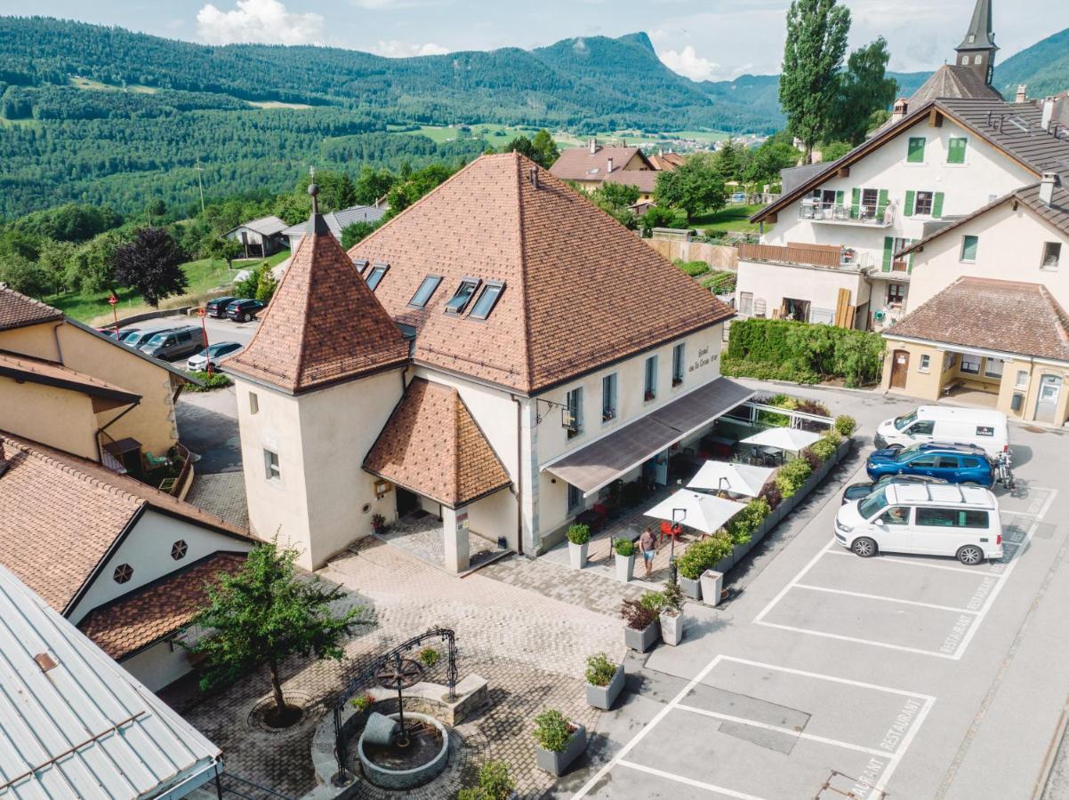 Hotel-Restaurant La Croix D'Or Ballaigues 외부 사진