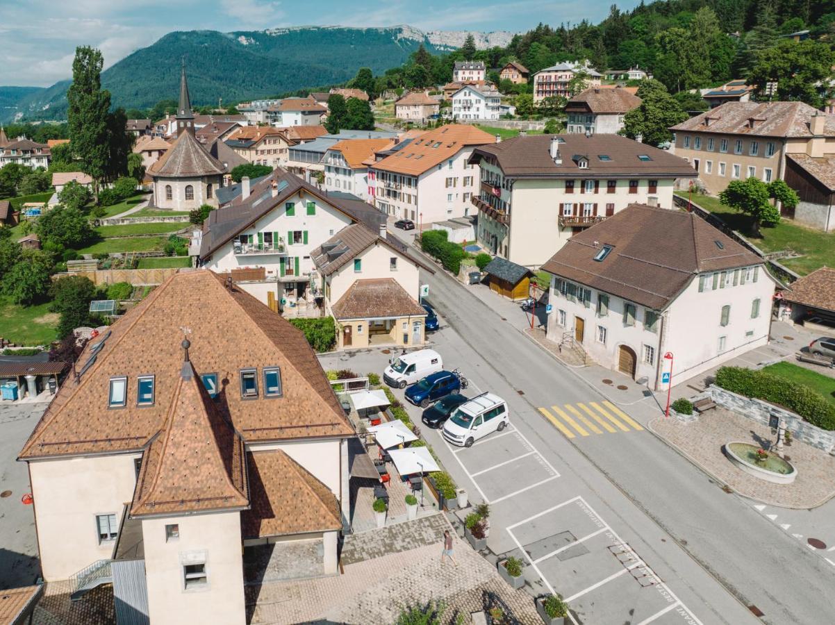 Hotel-Restaurant La Croix D'Or Ballaigues 외부 사진